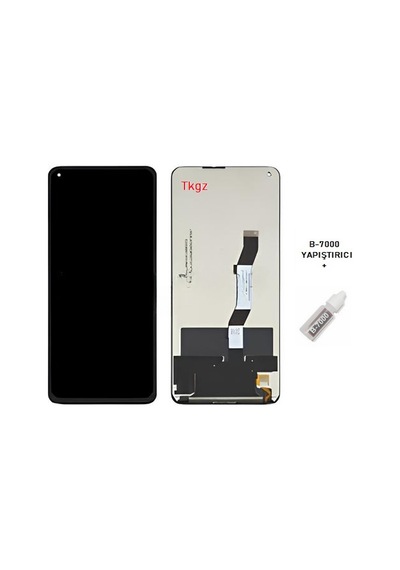 Tkgz - Xiaomi Mi 10t Pro Uyumlu Lcd Ekran Dokunmatik Servis + B-7000