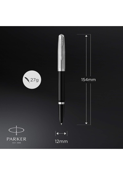 Parker 51 Siyah Ct, Dolma Kalem, F Uç Genel