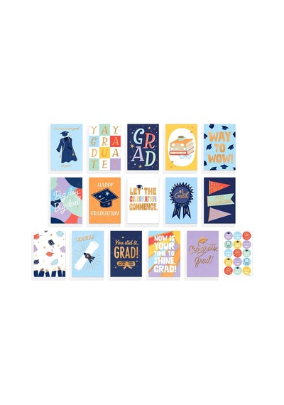 American Greetings Zarflı 15 Adet Mezuniyet Kartı Paketi