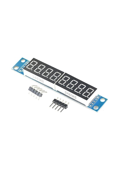 Max7219 8 Bit Hane Kırmızı 7 Segment Ekran 0.36 İnch Saat Seri Haberleşme Dijital Gösterge Display Alarm 8 Dijit A Genel