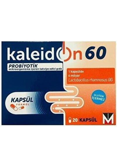 Kaleidon Kaleidon 60 Mg 20 Kapsül