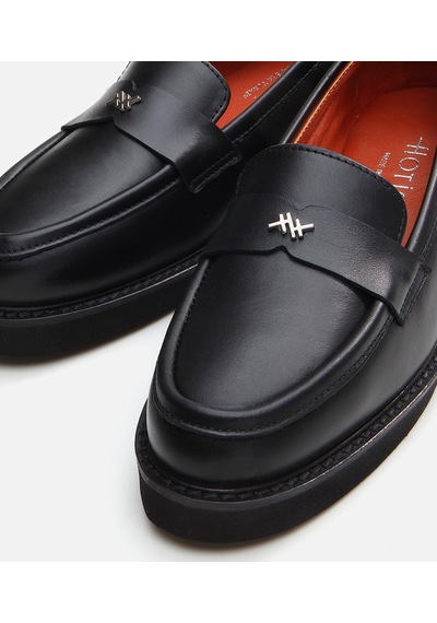 Hotiç Kadın Deri Siyah Loafer
