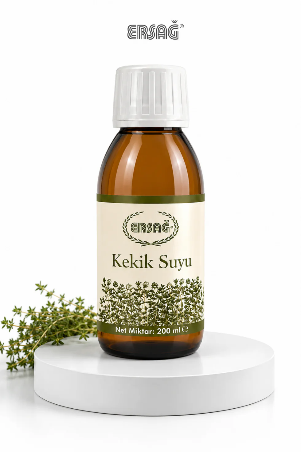 Ersağ Kekik Suyu Takviye Edici Gıda 200 Ml