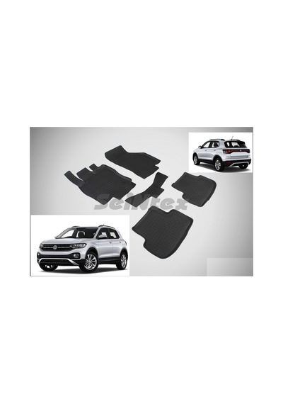 Seintex Volkswagen T-Cross 4D Havuzlu Paspas 2021- Sonrası