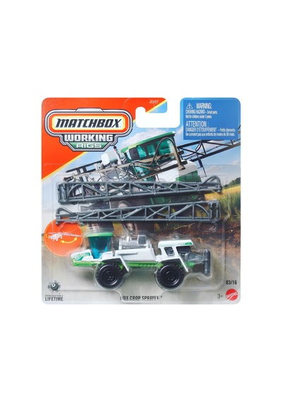 Matchbox Çalışma Donanımı Araçları Mbx Crop Sprayer Jjp12 Çok Renkli