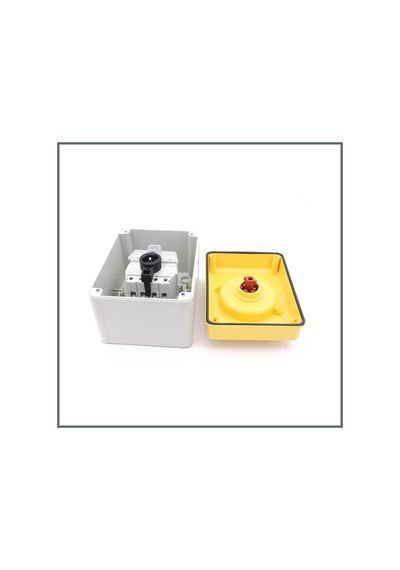 Palazzoli Wall-Mounting Emergency Isolator Swıtch With Red H