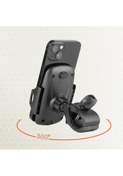 Gezenbebe Bebek Arabası Telefon Tutucu Siyah