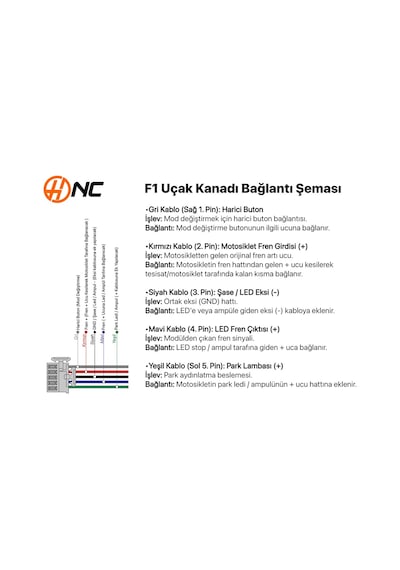 F1 Uçak Kanadı Stop Çakar Modülü 12v Oto Ve Motosiklet Fren Lambası Flaşör Modülü