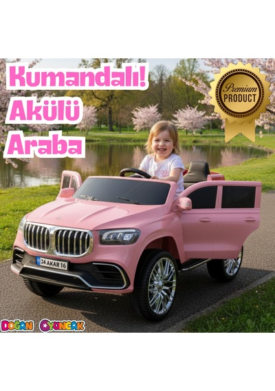 Bold Gt Pembe Uzaktan Kumandalı 4x2 12 Volt Akülü Araba - Rc Bmw Akülü Araba Bmw Akülü Araç Çok Renkli