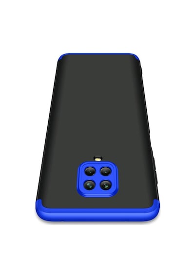 Redmi Note 9 Pro Kilif Zore Kamera Korumali Tam Koruma Ays 232687707 - Kampanya-Renk / Nano Ekran Koruyucu(+25)-Siyah-Mavi