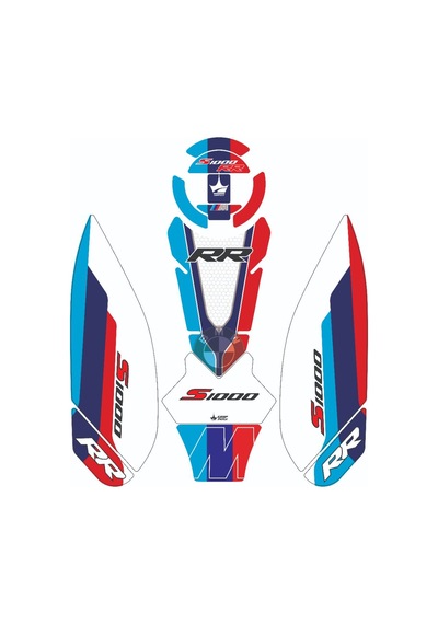 Grippatch Bmw S1000rr 2023-2025 Uyumlu 13 Parça Tank Pad Seti Gc43-3