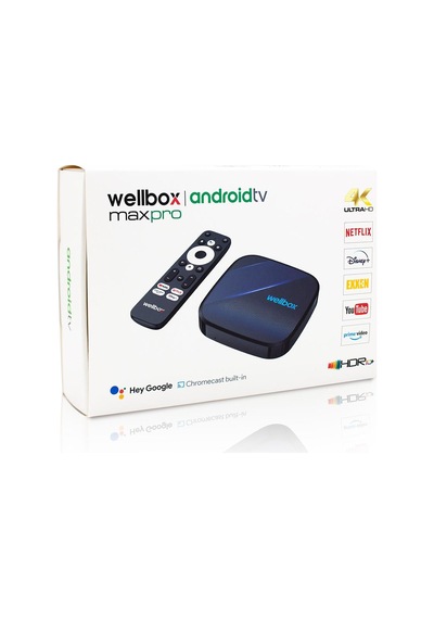Wellbox Max Pro 4k Android Tv Box Netflix