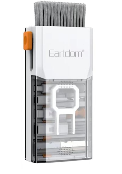 Earldom T08 Çok Fonksiyonlu Temizleme Kiti - Beyaz M414