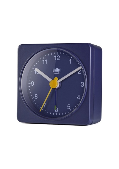 Braun Bc02bl Mavi Klasik Seyahat Analaog Alarmlı Masa Saati Brn.bc02bl