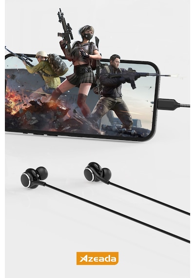Jopus İphone 15 16 17 Uyumlu Samsung Redmi Tak Çalıştır - Type-c Akg Kablolu Kulaklık Mikrofonlu Az-e05 S