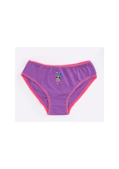 L.o.l. Lisanslı Kız Çocuk 3 Lü Slip Külot Seti Mix Çok Renkli