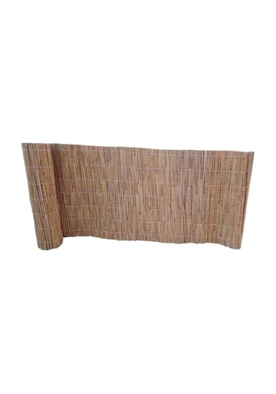 Hasır Balkon Çitleri Doğal Görünüm 90 Cm X 6 Metre