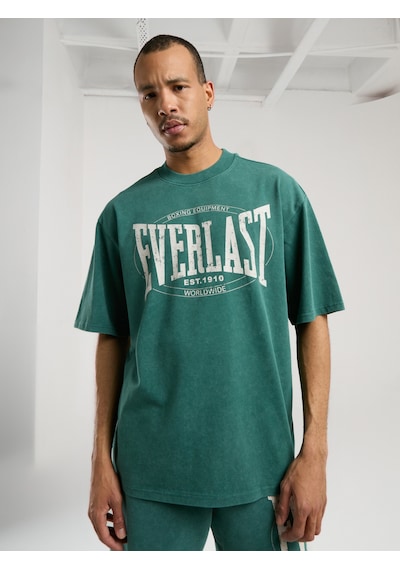 Everlast Authentic Boxing Oversize Koyu Yeşil Erkek Tişört Koyu Yeşil
