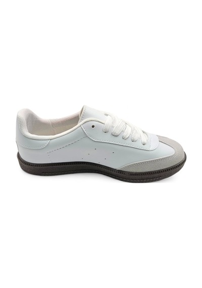 Retrowalk Beyaz Retro Rahat Kadın Sneaker Spor Ayakkabı Beyaz