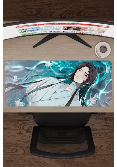 Tian Guan Cifu Anime V2 - 70x30 Xl Gaming Kauçuk Kaymaz Taban Mouse Pad Fare Altlığı