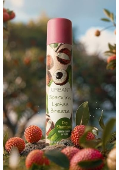Urban Care Sparkling Lychee Breezee Hacimlendirici Kuru Şampuan Uv Korumalı 200ml