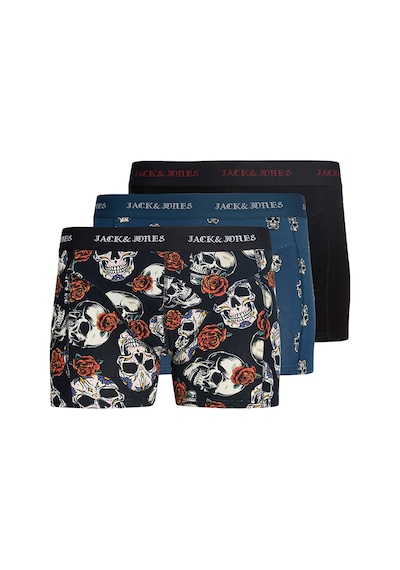 Jack & Jones Murphy Erkek 3'lü Boxer 12283379-ttn Çok Renkli