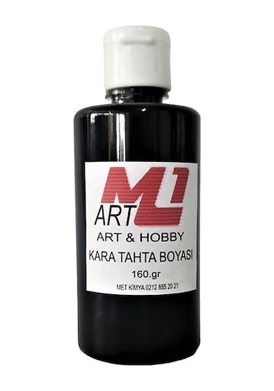 m1 art Kara Tahta Boyası 160.ml