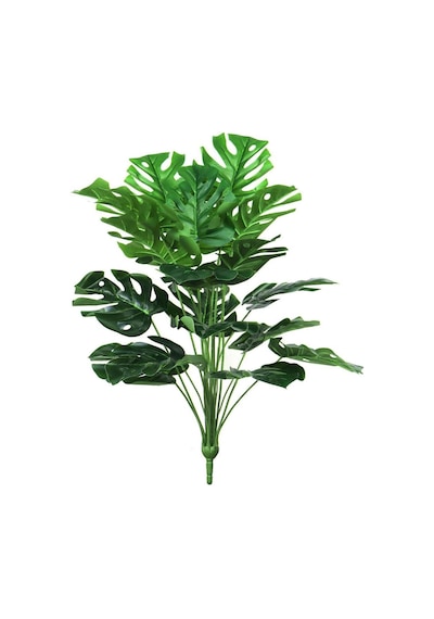 Yapay Çiçek Demet Monstera 18 Dal 70 Cm Salon Çiçeği Yapay Bitki