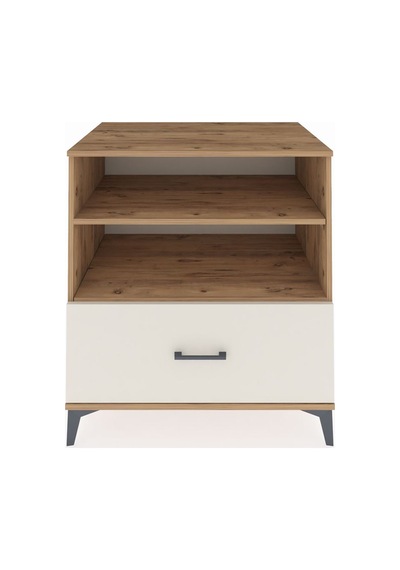 Kronos Şifonyer 2 Raflı Tek Çekmeceli 88x59x96 Çam-aytaşı Çam