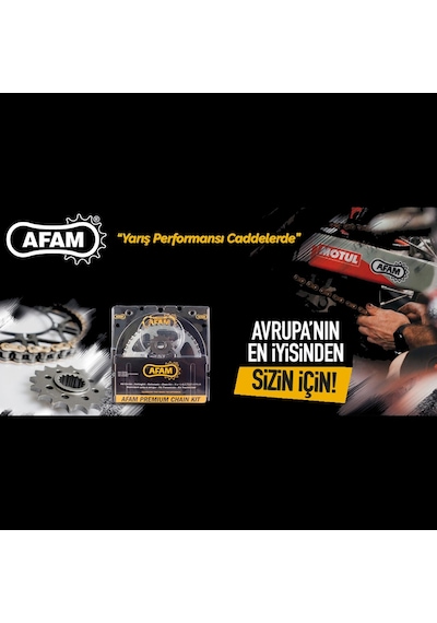 Afam A520-114xmr3 1988-2012 Suzuki Rm 250 Uyumlu Zincir Xmr3 Xring Çelik Renk
