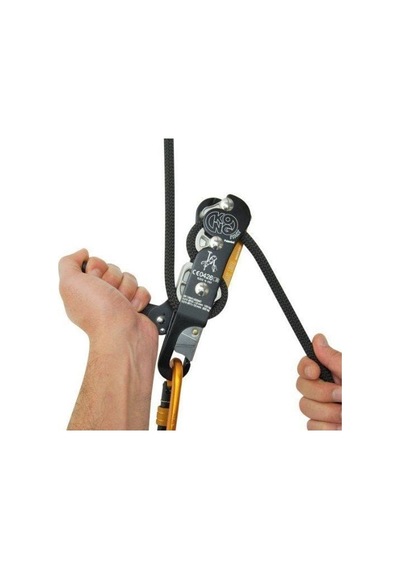 Kong Indy Evo Plus Descender Düşüş Tutucu Siyah