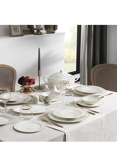 Pierrecardin Nıcholas 60 Parça Yemek Takımı Krem