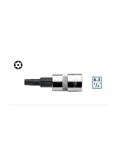Ceta Form T10 1/4 Lokmalı Delikli Torx Allen C08s-tr10