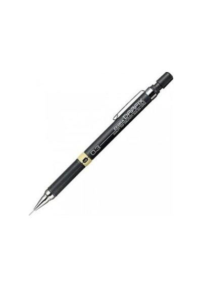 Zebra Drafix Versatil Kalem 0.3 Mm Siyah - Sarı 98521 Çok Renkli