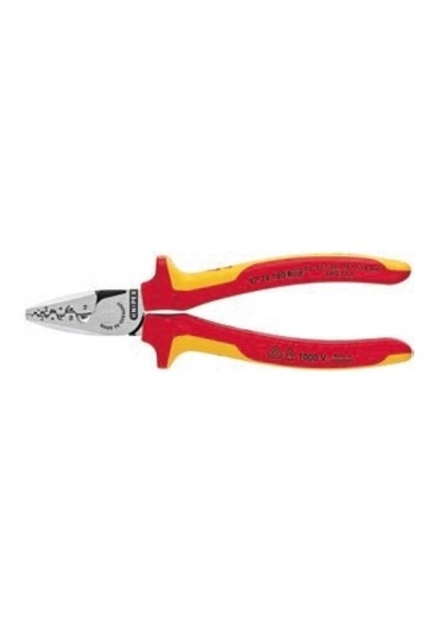 Knipex 97 78 180mm Yüksük Sıkma Pensesi Vde