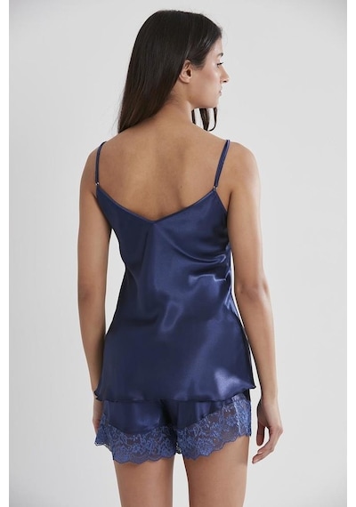 Pierre Cardin 430 Saten Şort Takım 001