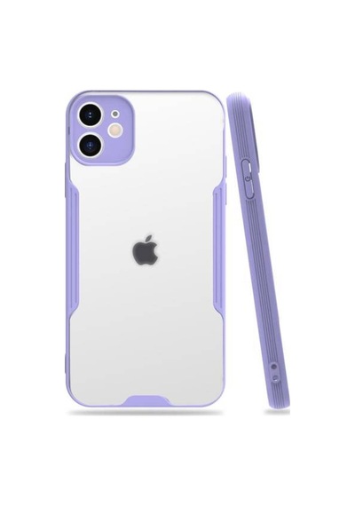 Apple Uyumlu iPhone 11 Tam Korumali Renkli Kenarli Parfe Kilif 517583843