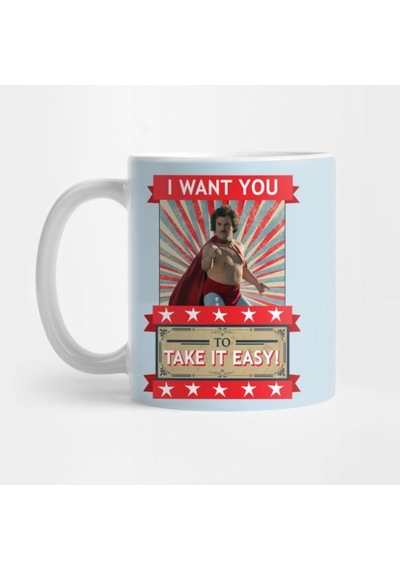 Nacho Libre - I Want You To Take It Easy Kupa Bardak Çok Renkli