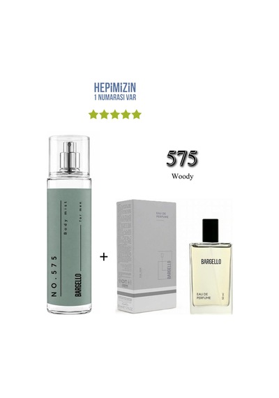 575 Erkek Parfüm Edp 50 Ml Woody + No: 575 Erkek Body Mist Edt 21 Diğer
