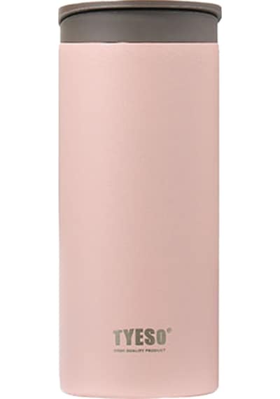 Tyeso Flat Termos Vakumlu Paslanmaz Çelik Taşıma Saplı 360ml - Beyaz TS-8840B