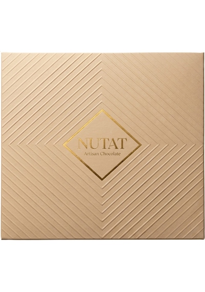 Nutat 300g Spesiyal Hediye Çikolatası - Leblebi Dolgulu & Karışık Aroma Gurme Seçkiseçki/pastel