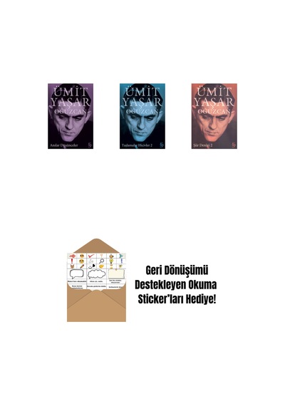 Anılar Düşünceler + Taşlamalar Hicivler 2 + Şiir Denizi 2 + Okuma Sticker'ları