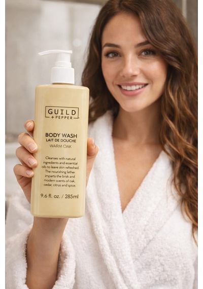 Guild + Pepper Warm Oak Nemlendirici Duş Jeli 285 ML