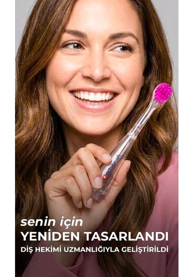 Octabrush Ultra Soft Diş Fırçası, Günlük Kullanım İçin Nazik Kıllı, Ağız Bakımı Çok Renkli