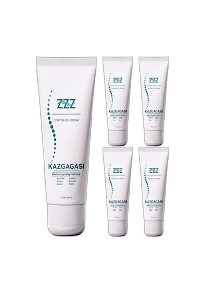 Kaz Gagası Özel Karışımlı Krem 5x100 Ml Rahatlatıcı Bakım Kremi