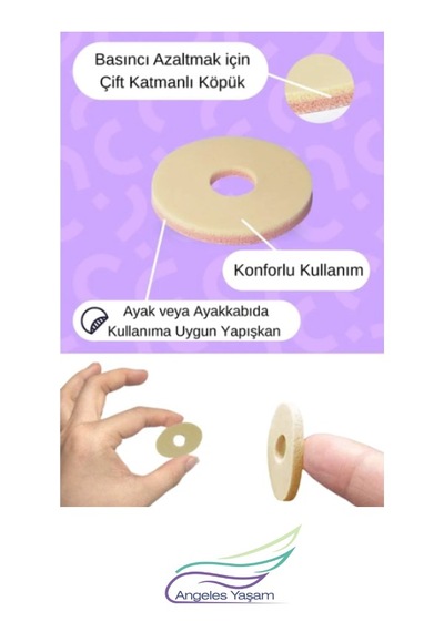 Angeles Yaşam Nasır Yastığı Sünger 15 Li