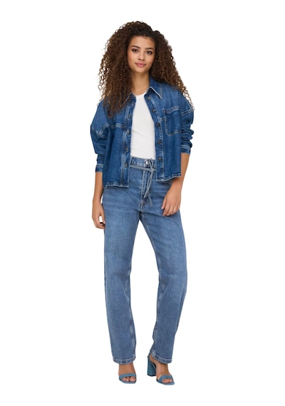 Only Kadın Yüksek Bel Dar Kesim Jeans 15347668 Mavi