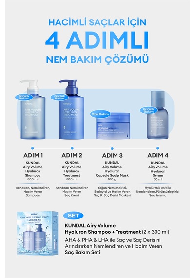 Kundal Blossom Breeze Airy Volume Hyaluron Shampoo  500 ML