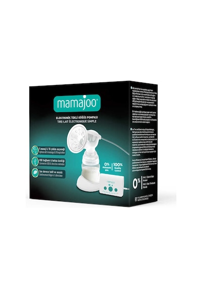 Mamajoo Elektrikli USB Tekli Göğüs Pompası 160 ml | 15 Kademe Ayarı
