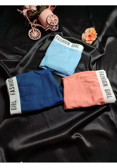 Çorap Hediyeli 12'li Paket 0540 Hera Bikini Bikini Külot Karışık Renk Çok Renkli
